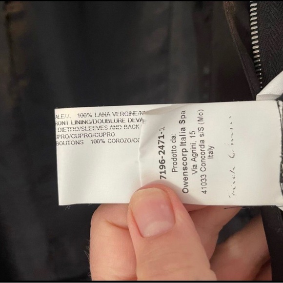 Rick Owens Wool Double Breasted Coat - Picture 7 of 8